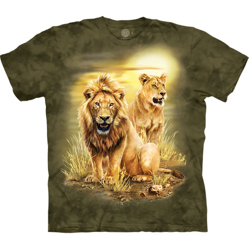 Lion Pair Classic Cotton T-Shirt Tee