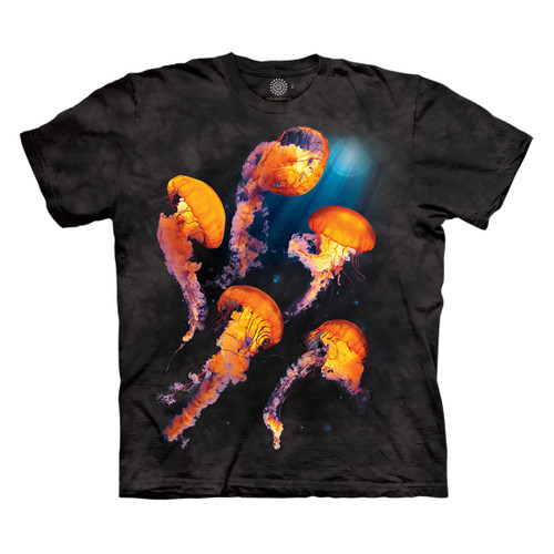 Pac Nettle Jellyfish Classic Cotton T-Shirt Tee