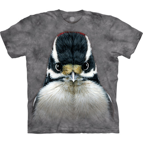 Downy Woodpecker Classic Cotton T-Shirt The Mountain Shirts