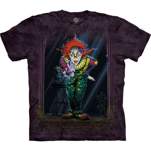 clown dress shirt Clown Costume Top: Rainbow Stripe & Polka Dot Balloon Sleeve Shirt