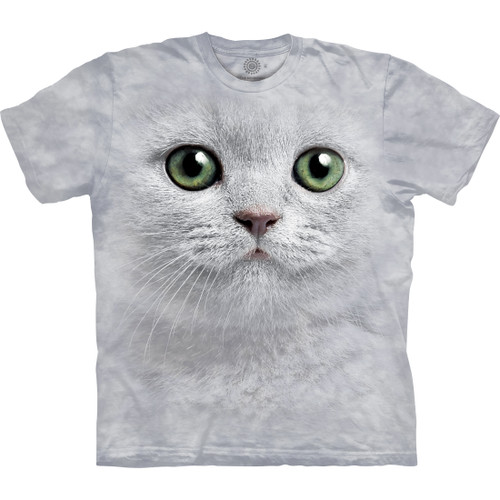 Green Eyes Face Classic Cotton T-Shirt | The Mountain Shirts