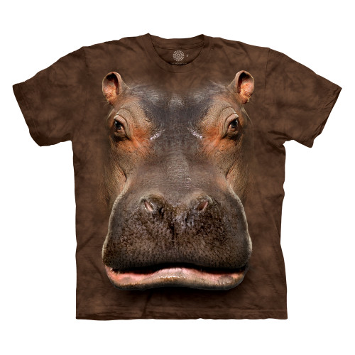 Hippo Head Classic Cotton T-Shirt Tee