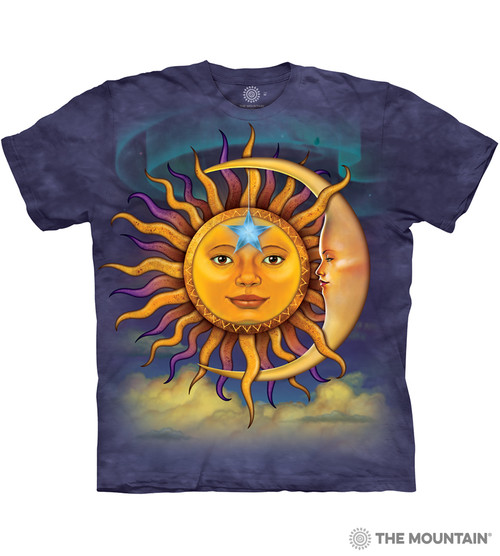t shirt sun and moon