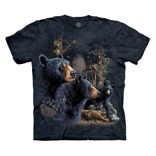 Find 13 Black Bears Classic Cotton T-Shirt Tee Find 13 Black Bears Classic Cotton T-Shirt Tee