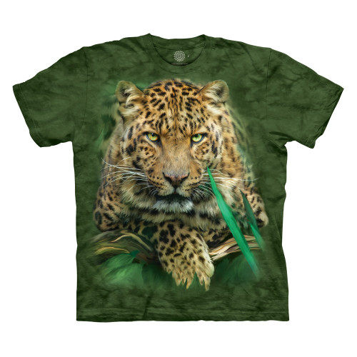 Majestic Leopard Classic Cotton T-Shirt Tee