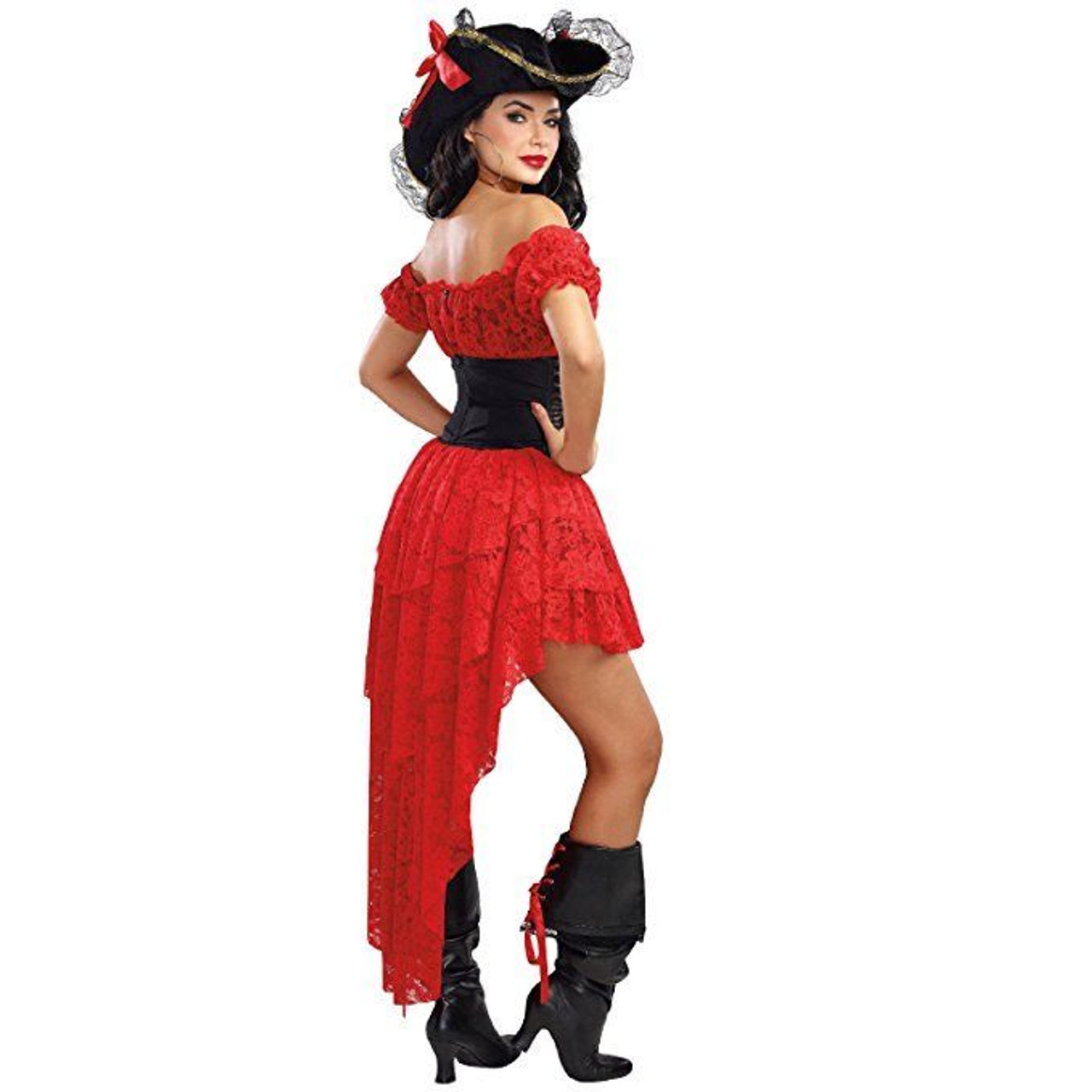 Dreamgirl Pirate Wench Sea Treasure Adult Womens Halloween Costume 10661 Fearless Apparel 0983