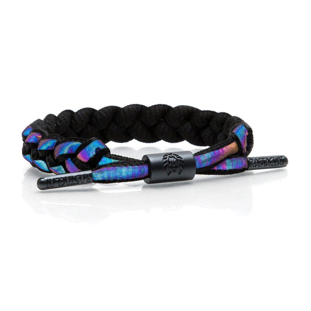 Rastaclat Void Unisex Iridescent Shoelace Wristband Bracelet