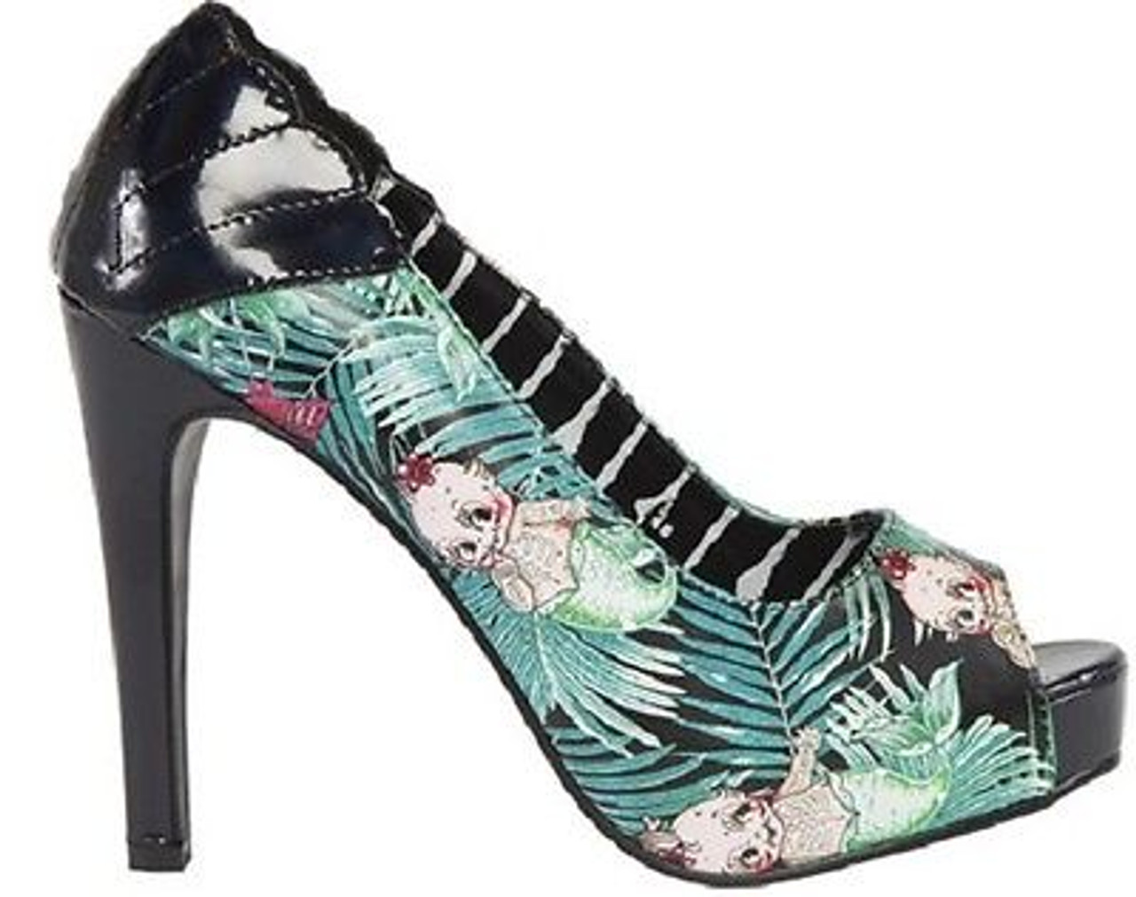 iron fist platform heels