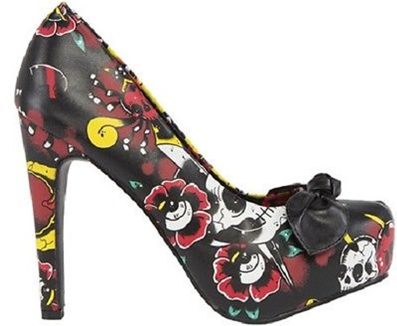 iron fist skull heels