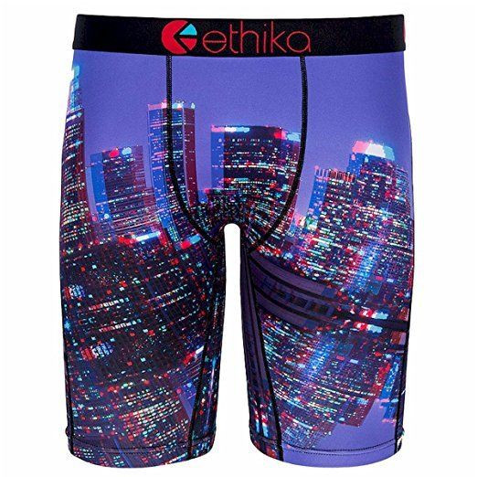 Ethika Men's The Staple Boxer Briefs – 6-Pack, Breathable, Multicolor Print, S-XXL