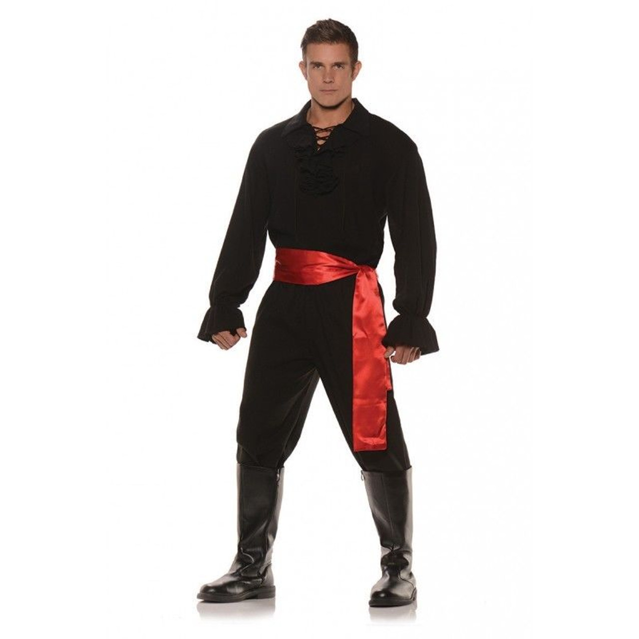 Underwraps High Sea Bandit Ninja Pirate Black Adult Mens Halloween