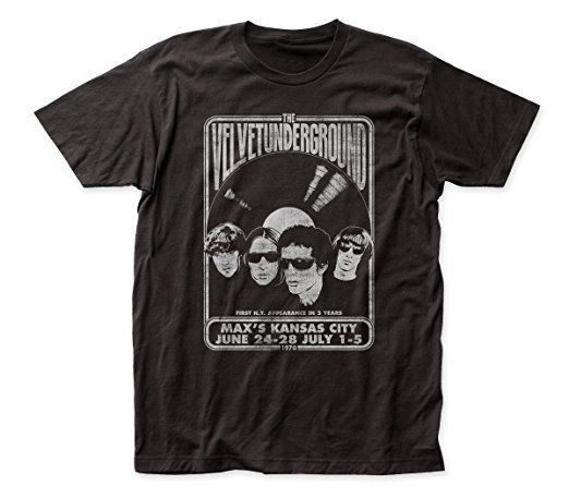 The Velvet Underground Vinyl Poster Tee Shirt Andy Warhol