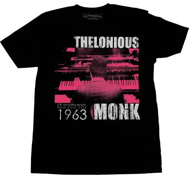 Thelonious Monk CBS 1963 Cool Jazz Musician Music Men's Tee