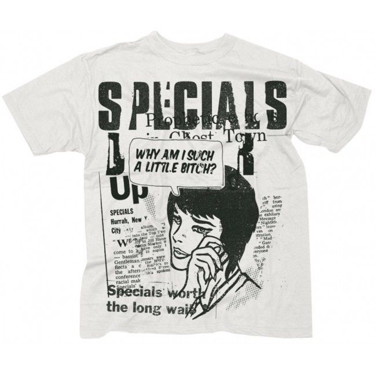 The Specials Little B***H Ska Reggae 2 Tone Punk Rock Music Tee