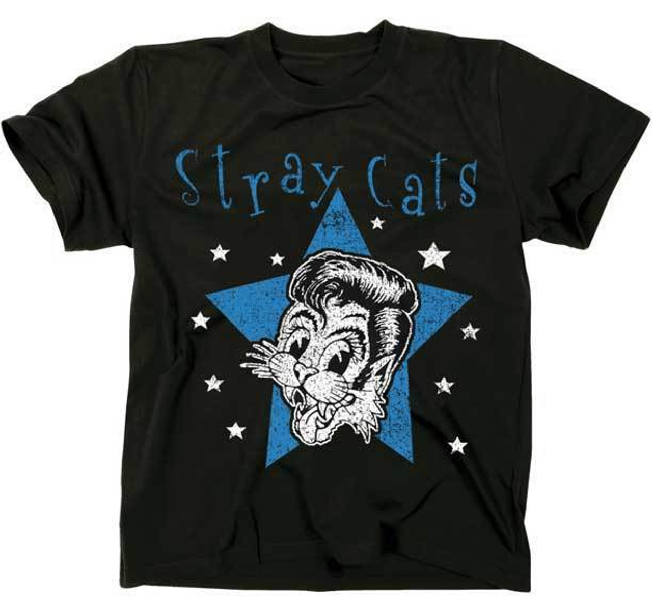 The Stray Cats Star Cat Rockabilly Rock and Roll Music Band