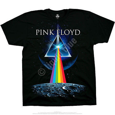Pink Floyd Dark Side Invasion Galactic Space Rock Music Band Tie