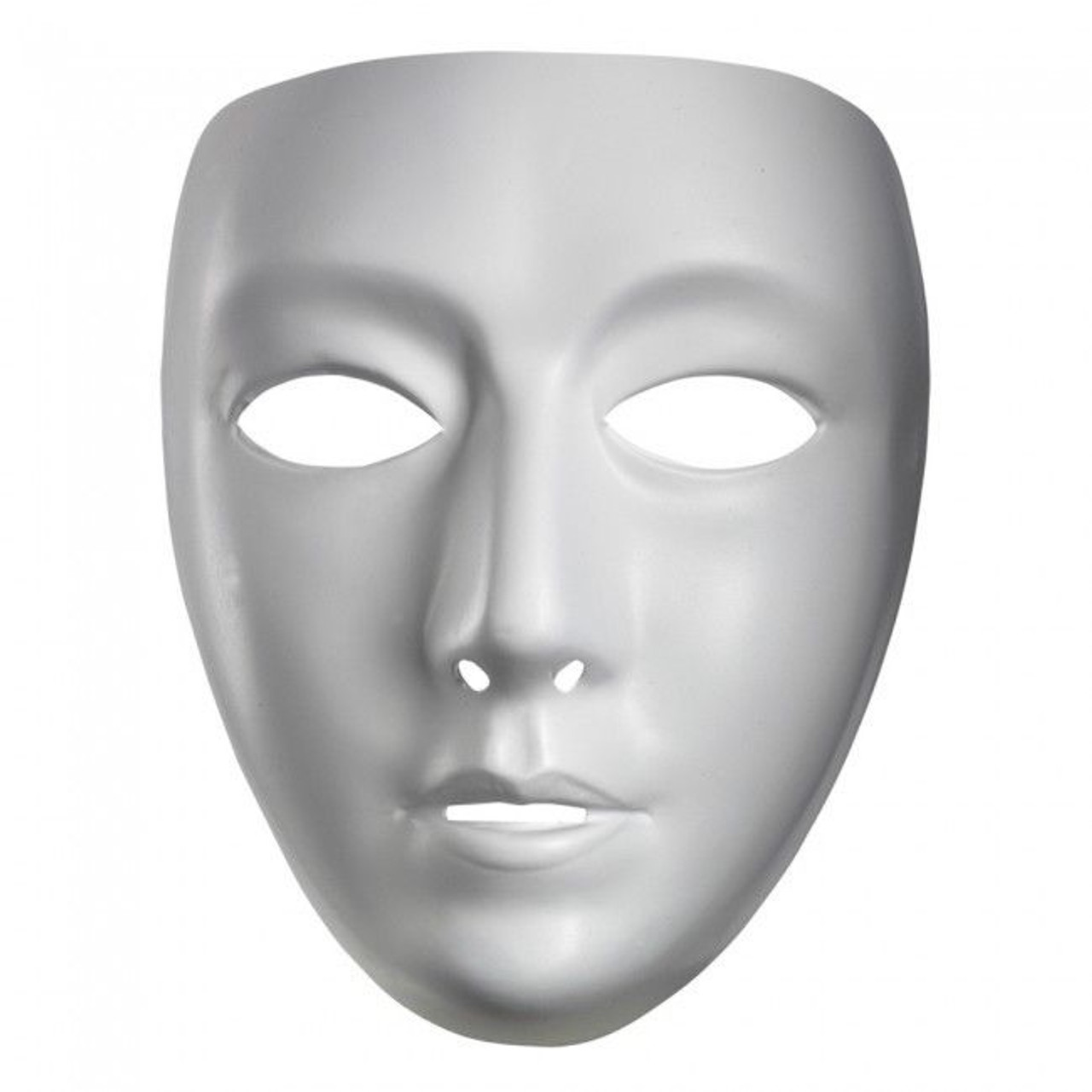 Blank Black Costume Mask