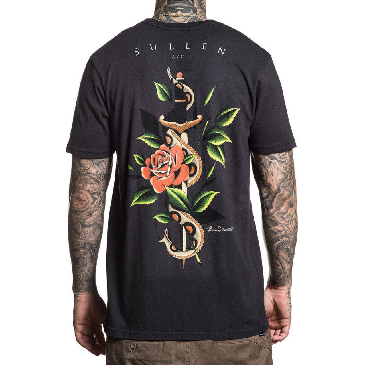 Traditional Tattoo Custom Clothing  Skull  Raven Apparel Co