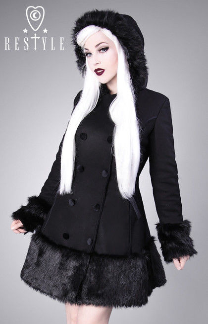 goth winter coat