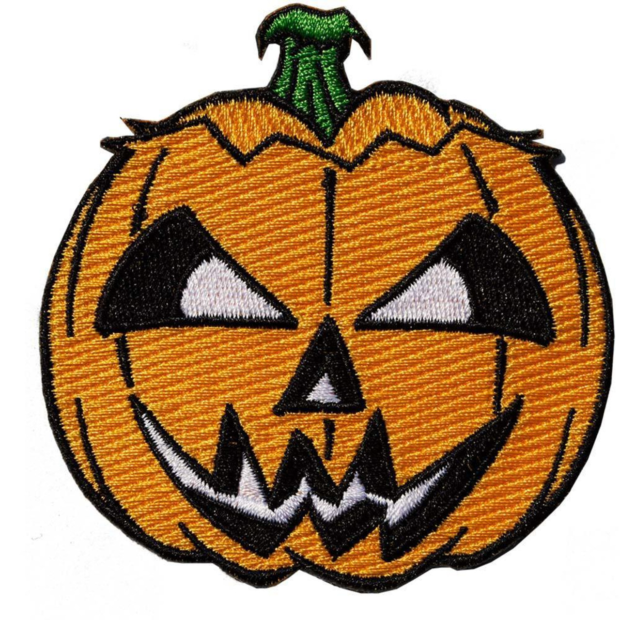 Kreepsville 666 Pumpkin Halloween Horror Punk Goth Creepy Iron On