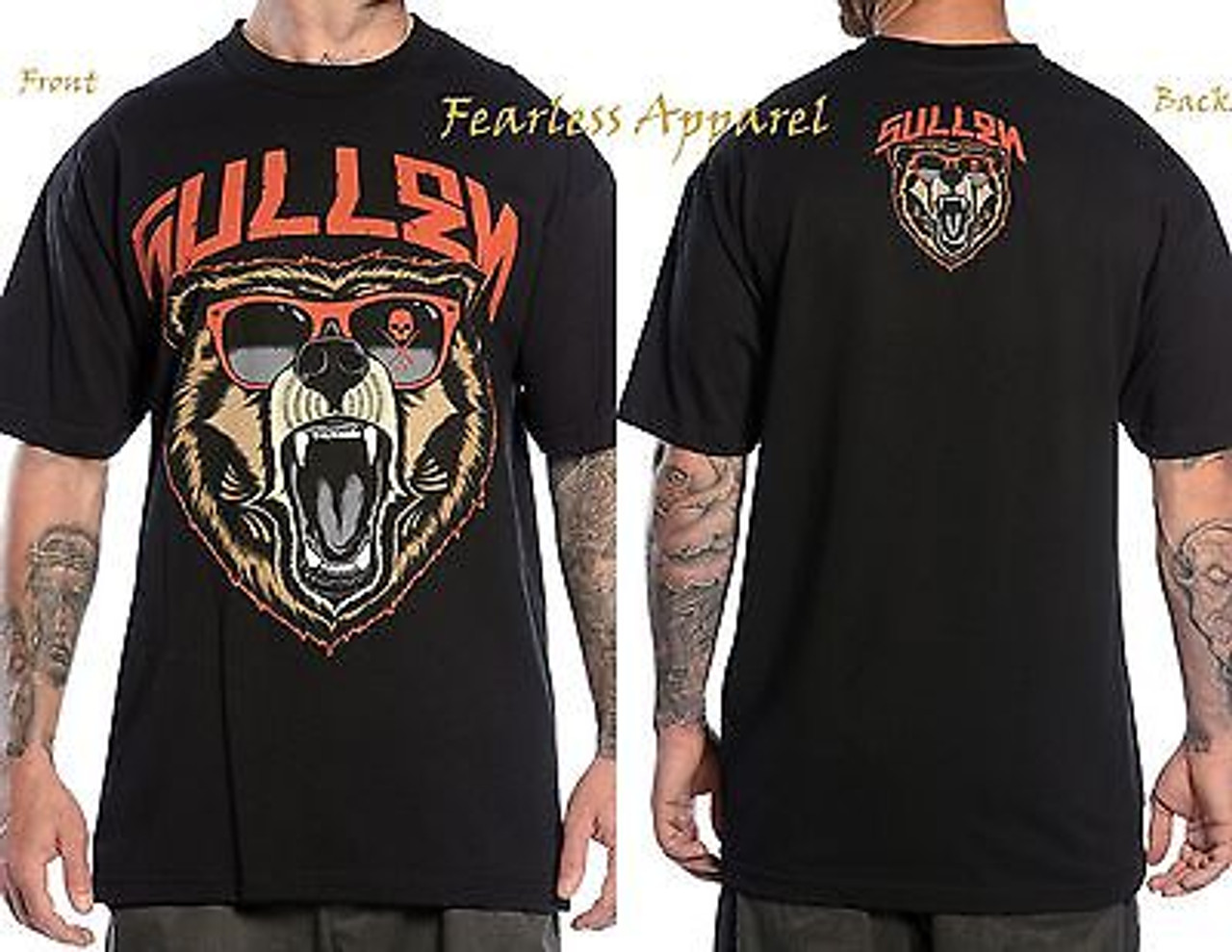 Sullen Clothing Loved Ones Big Gus Tattoo Ink Mens T Tee Shirt S-5X SCM0040  - Fearless Apparel