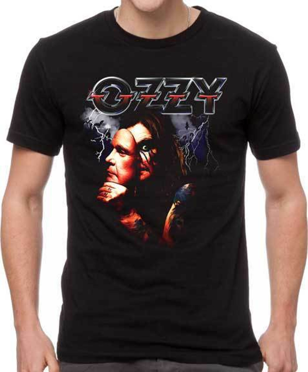 Ozzy Osbourne Mask The Prince of Darkness Heavy Metal Music T Shirt ...