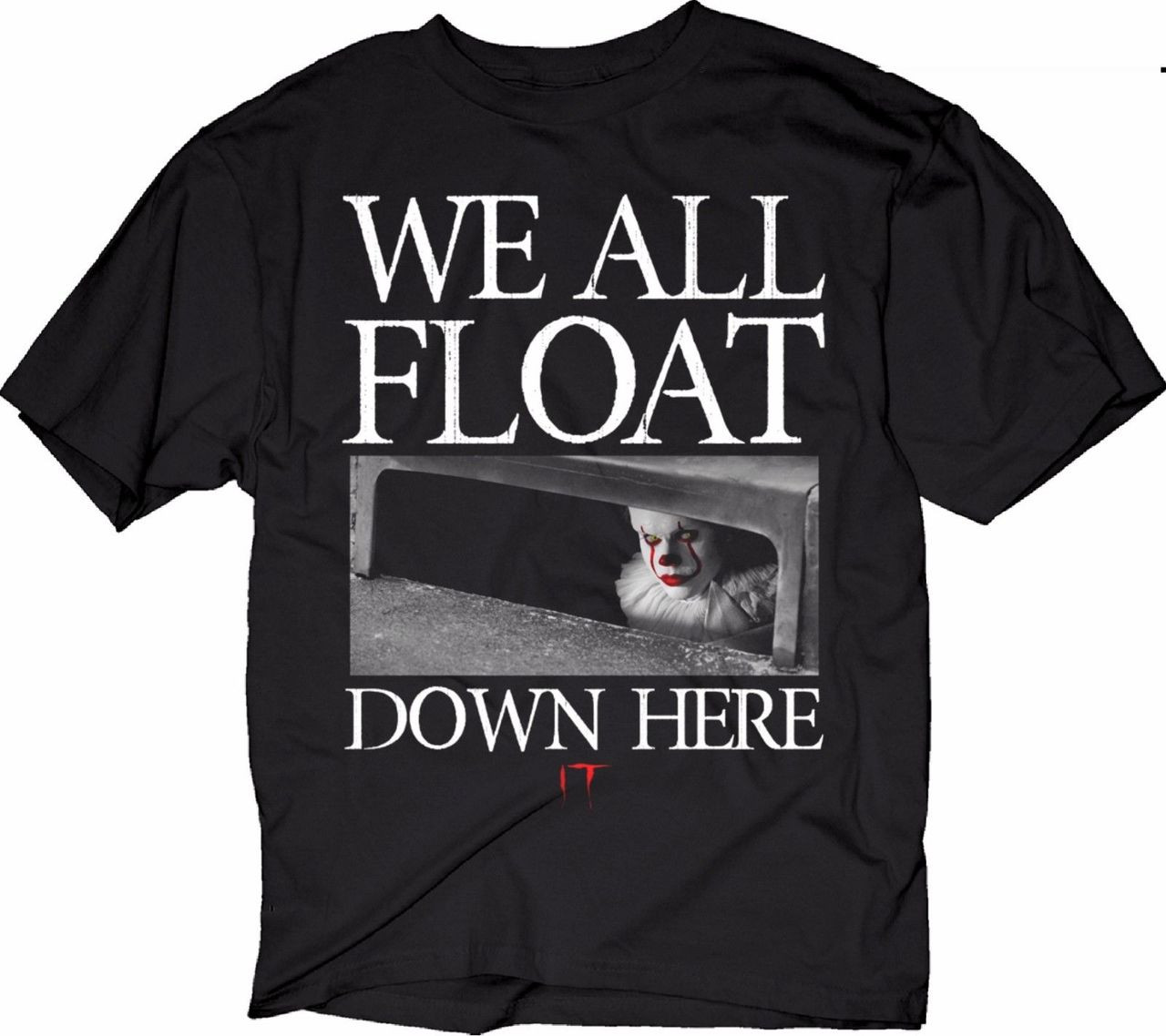 Sewer Face We All Float Down Here It Adult Mens T Tee Shirt 12-301-10 -