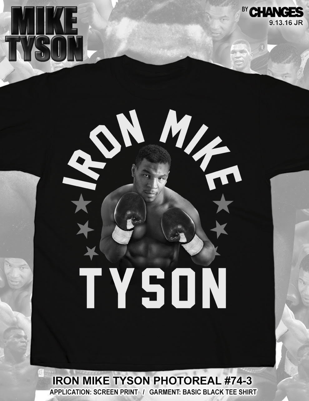 mike tyson boxing t shirt