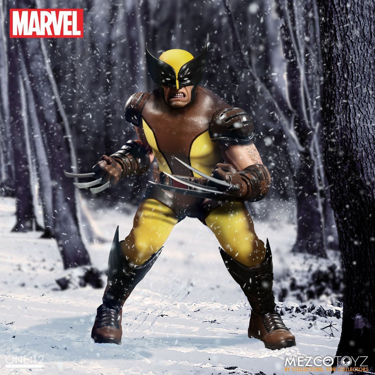 Mezco Toyz One 12 Collective Wolverine X Men Marvel Comics Action