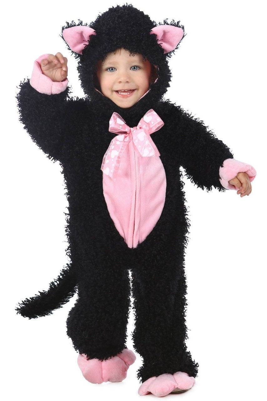 infant black cat costume