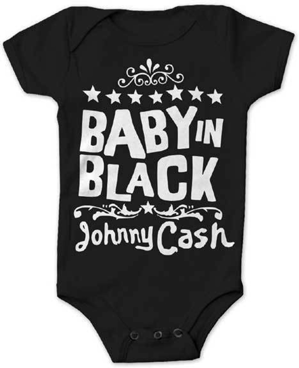 johnny cash infant shirt