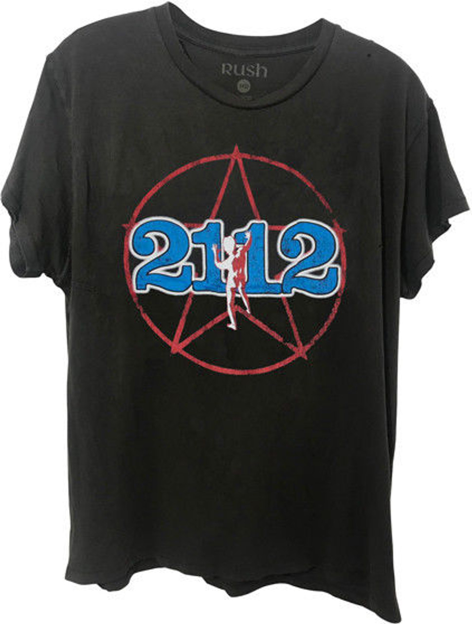 Rush Band T-Shirt S-XXL Logo PROG ROCK PROGRESSIF T-shirt Unisexe Geddy Alex Neil Rush Band T-Shirt S-XXL Logo PROG ROCK PROGRESSIF T-shirt Unisexe Geddy Alex Neil