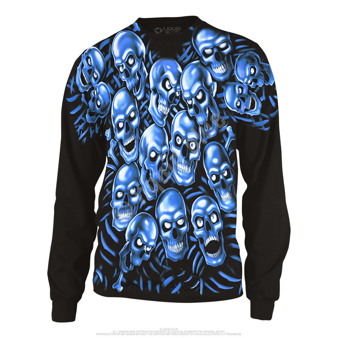 Juicy bone. Liquid Blue Skulls t-Shirt. Liquid Blue Skull pile. Рубашка с демонами. Футболка Liquid Blue Skulls.