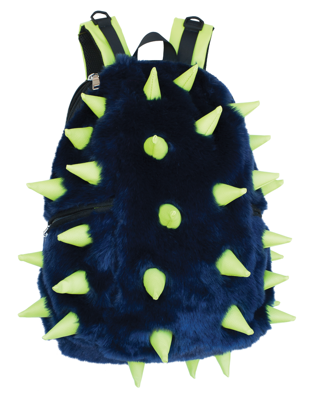 Madpax Spiketus Rex Moppets Beastly Blue Furry School Book Bag