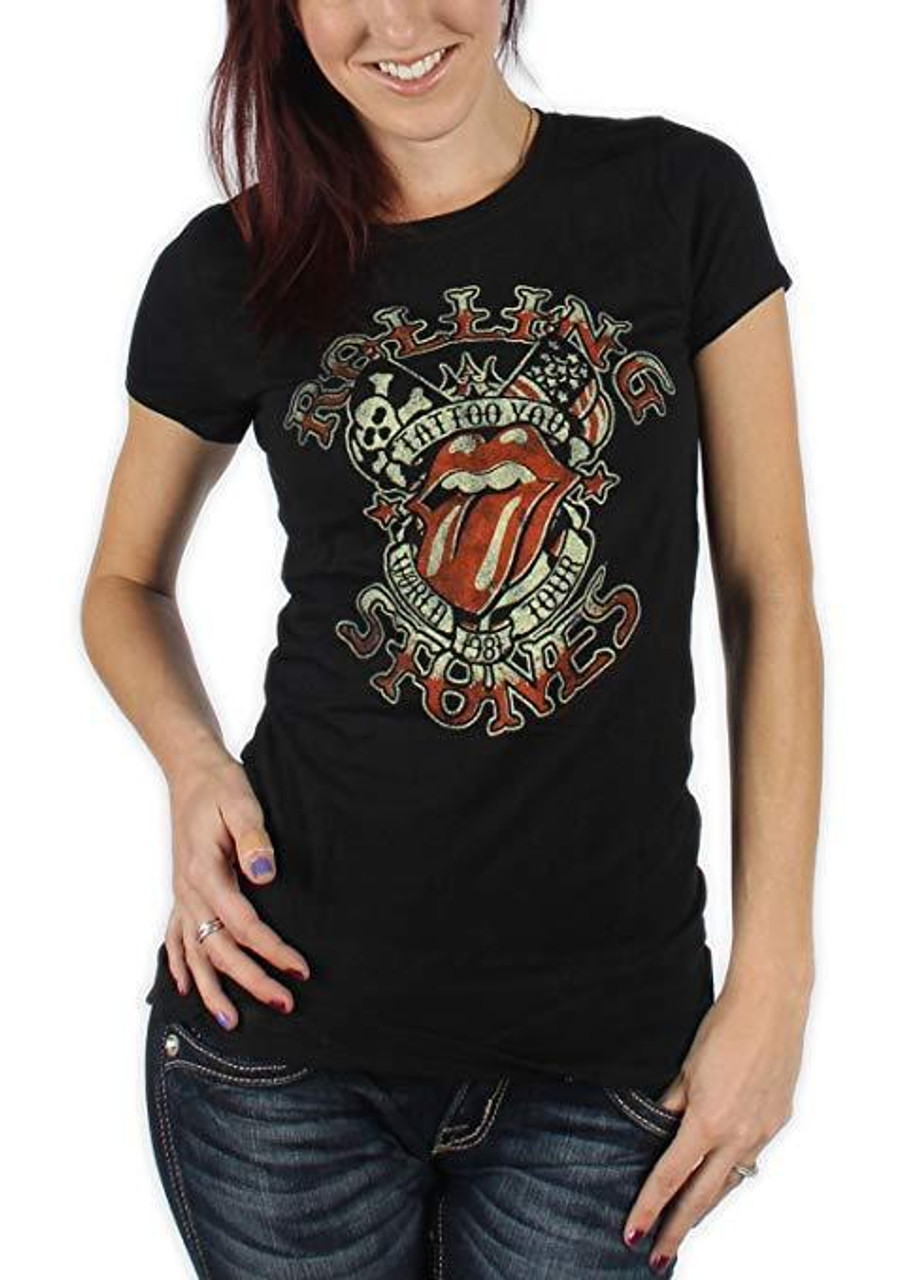 Rolling Stones Tattoo You Tour Classic Rock Music T Shirt 31271013 - Fearless Apparel