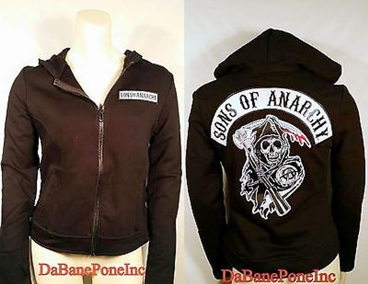 Women's Sons of Anarchy Adult Mechanic Jacket | Real Leather