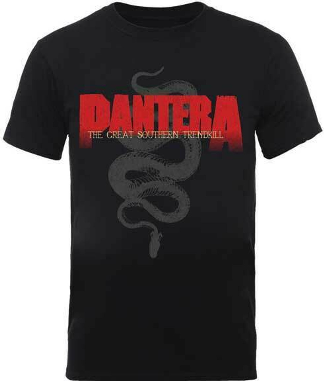 Pantera The Greatest Southern Trendkill Snake Silhouette Metal T Shirt ...