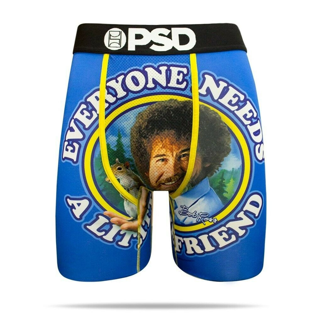 PSD Men's X Bob Ross Good Vibes Boxer Brief Underwear - Tie Dye