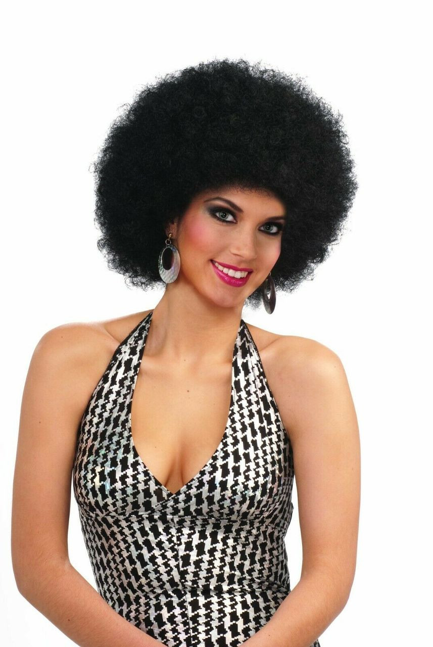 afro wig costume