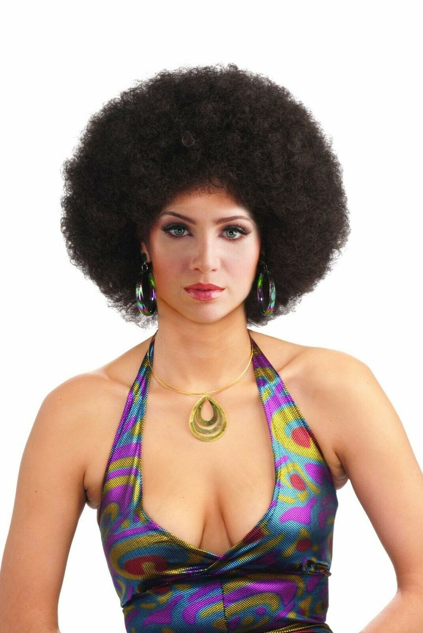 afro wig costume