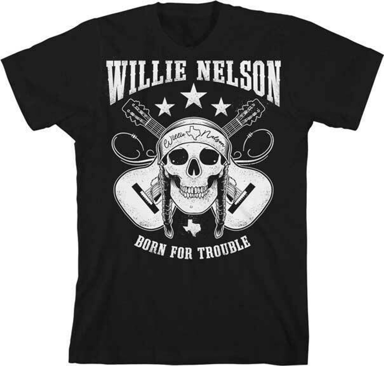 Zion Rootswear Willie Nelson Born for Trouble Country Music