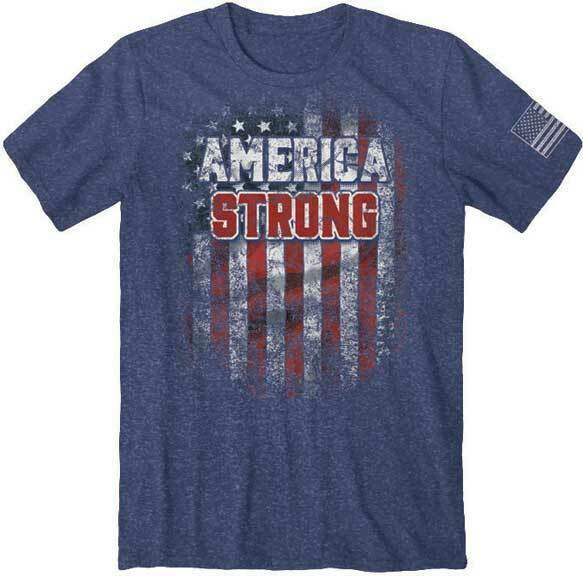 America Strong USA American Flag 