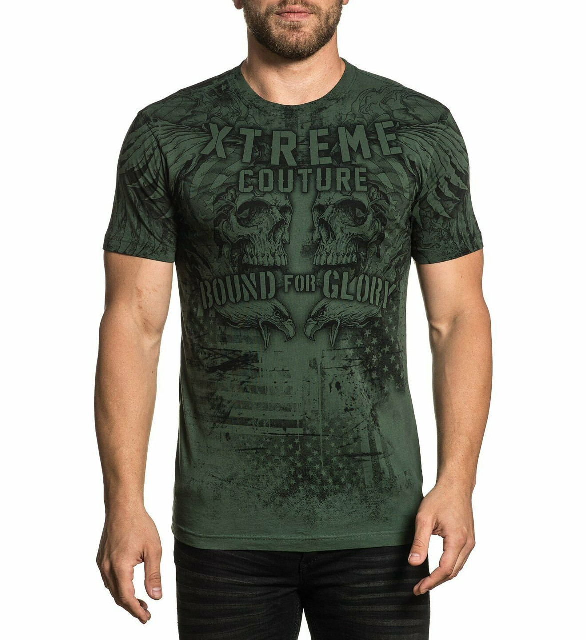 Glory UFC MMA Tattoos Biker T Shirt 