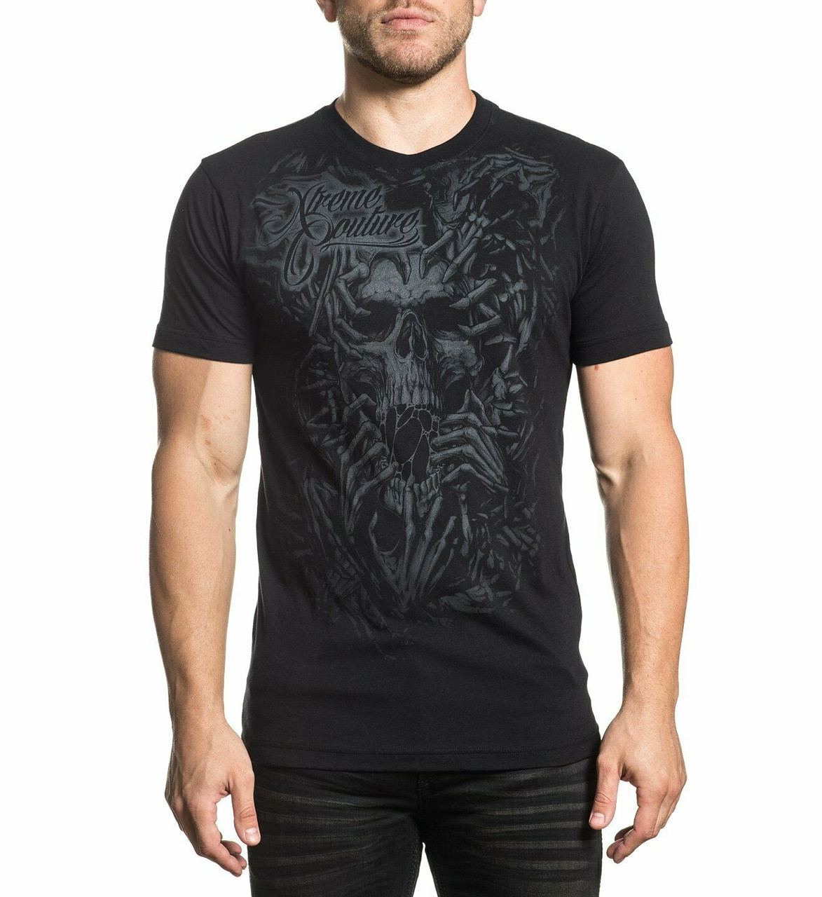 Xtreme Couture by Affliction Soul Captive MMA UFC Biker Tattoos T Shirt  SX1781