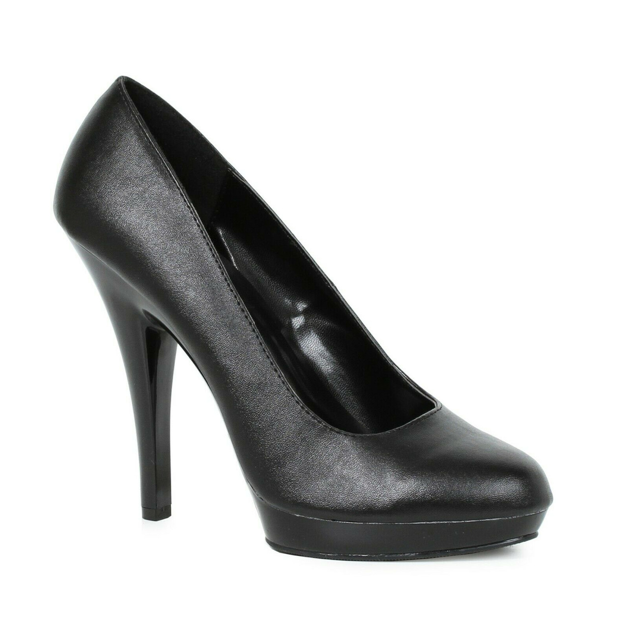 wide width black pumps