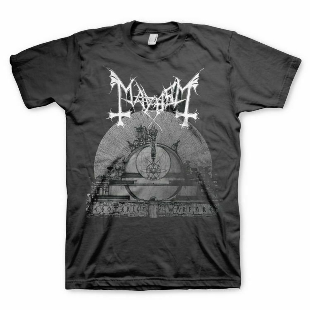 Mayhem Esoteric Warfare Norwegian Black Metal Goth Music Band T Shirt  10069983