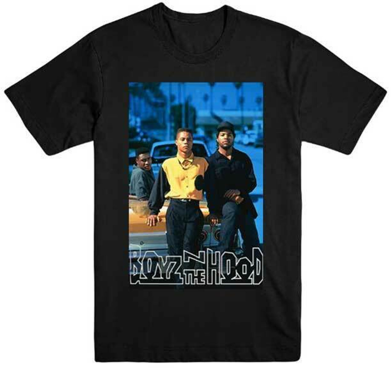 Boyz n the Hood South Central LA Car Ice Cube Cuba Gooding Jr T Shirt 10390002