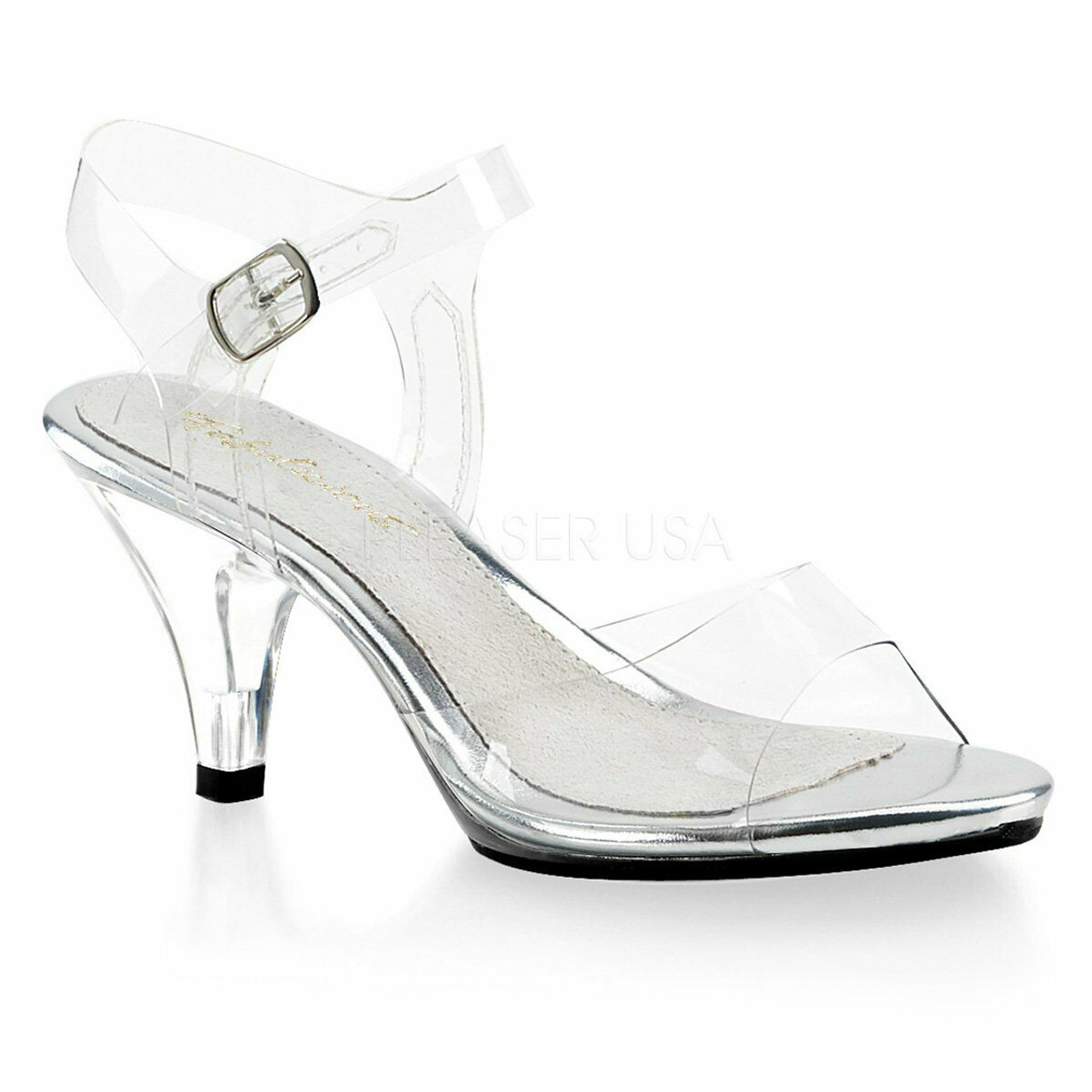 fabulicious clear shoes