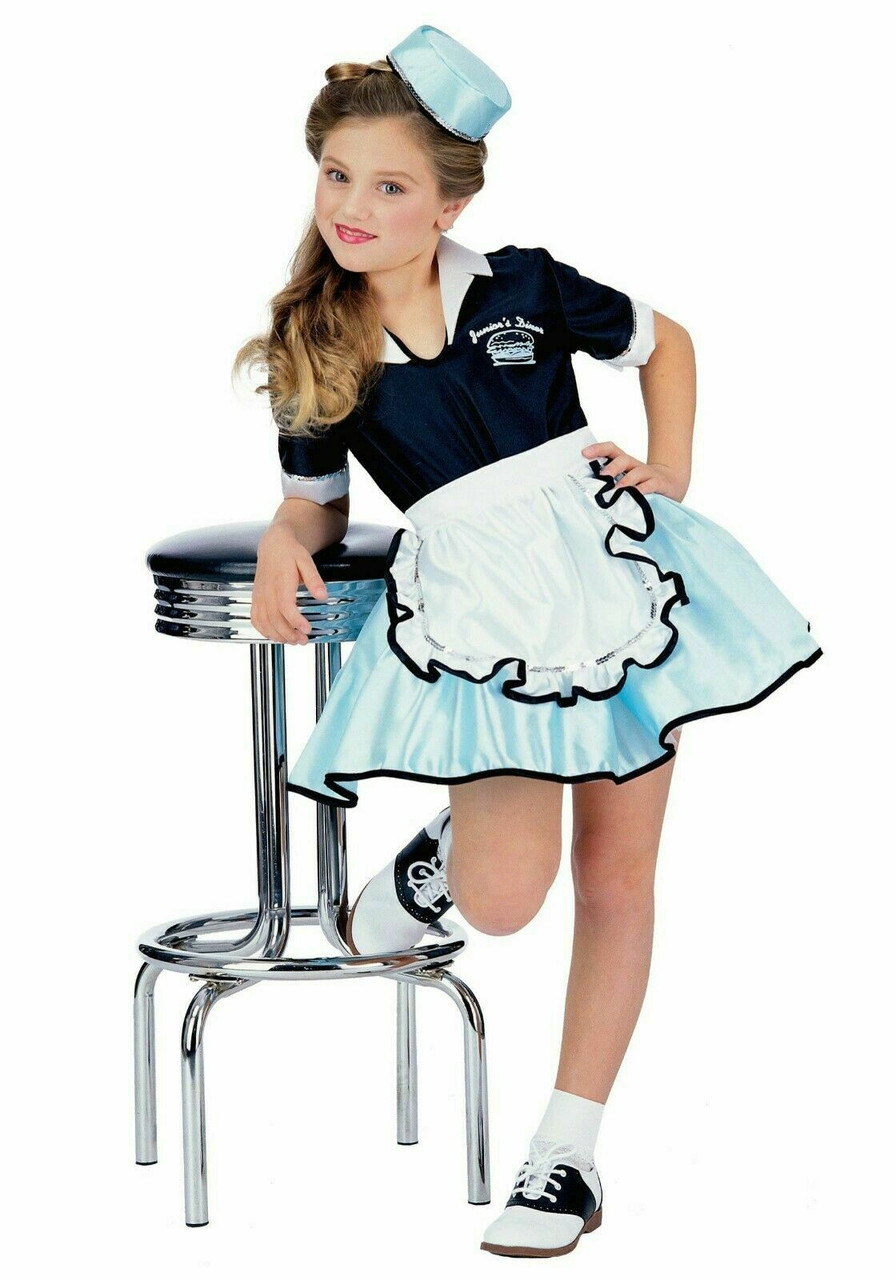 fifties waitress costume