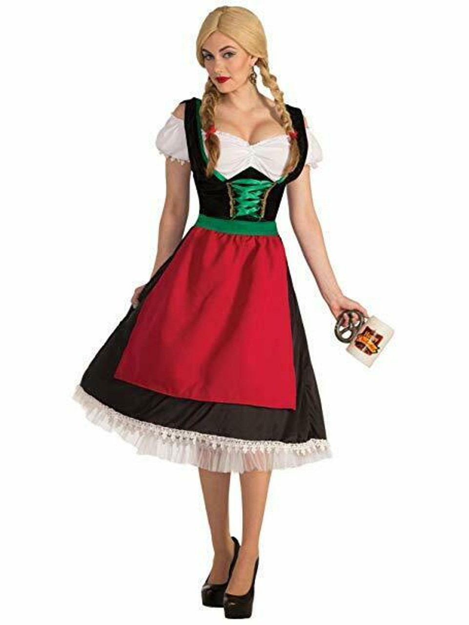 Womens Plus Size Oktoberfest Fraulein Costume Womens Plus Size Oktoberfest Fraulein Costume